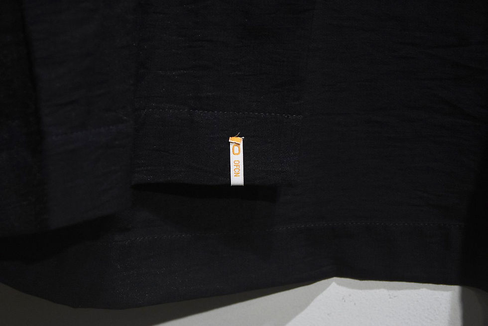 サムネイル： OFFICINA36 Rayon Shirt Jacket Setup Made in Italy BLK オフィチーナ36 レーヨン シャツジャケット