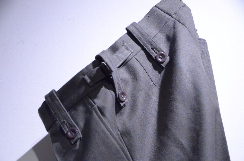 サムネイル： Used British Royal Marines BARRACK DRESS WOOL TROUSERS イギリス軍 バラックドレス ドレストラウザース