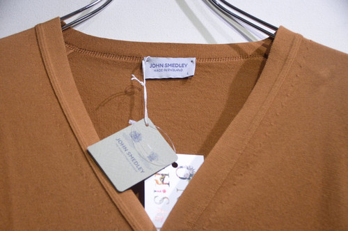 John Smedley WYATT Cardigan ジョンスメドレー コットン カーディガン