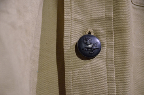 1940s Vintage RAF Officers Khaki Drill Bush Jacket イギリス