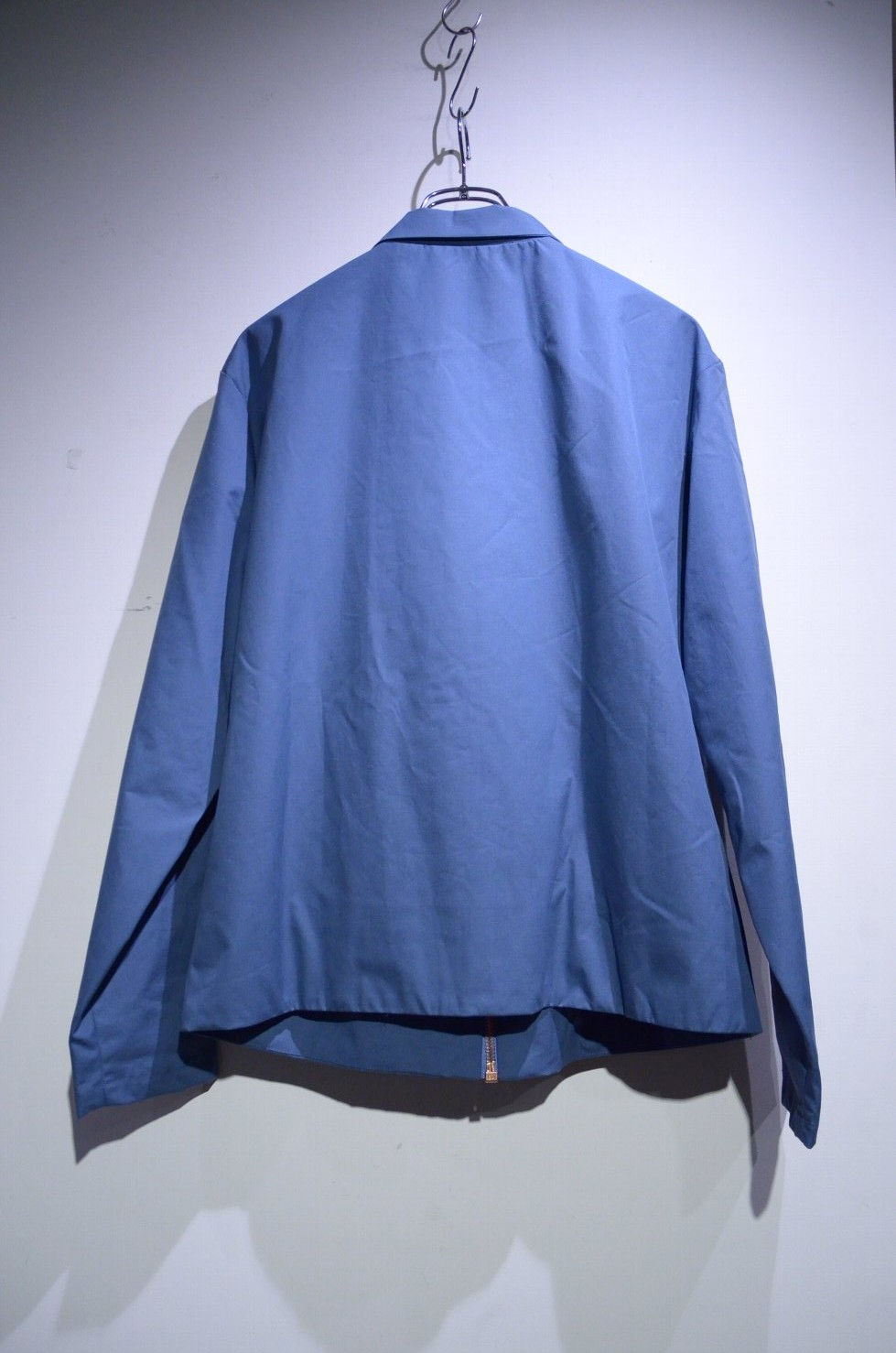 サムネイル： BEE Outerwear Dry Waxed Zipper Jacket Made in London ビーアウターウェア ワックスコットンジャケット
