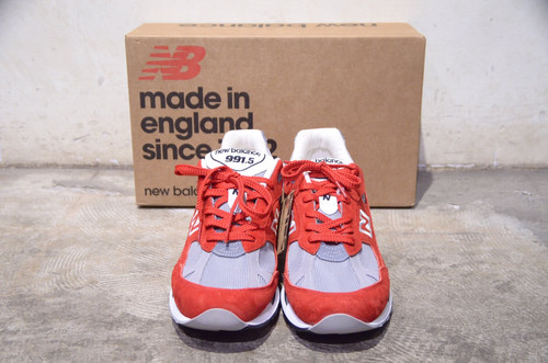 New Balance M991.5AA RED & Gray Made in ENGLAND ニューバランス 