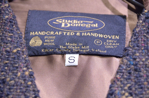 Studio Donegal Wool Tweed Vest Made in Ireland スタジオドネガル
