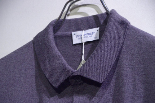 John Smedley WOOL COTTON POLO ジョンスメドレー シ ウール コットン 