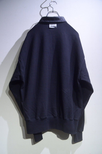 KYOU（キョウ）brothers レザースウェット KYOU Leather Collar Heavy Weight Sweat BROTHERS キョウ