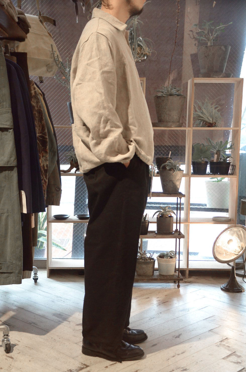 サムネイル： aoi project Helios Easy Trousers Handmade in Norway アオイプロジェクト ヘリオス イージートラウザーズ