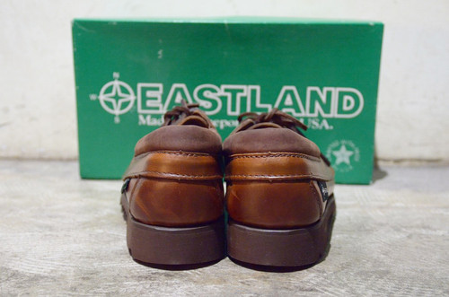 USA製　EAST LAND イーストランド　モカシンブーツ　ブラウン　26cm USA製 EAST LAND イーストランド モカシンブーツ ブラウン 26cm