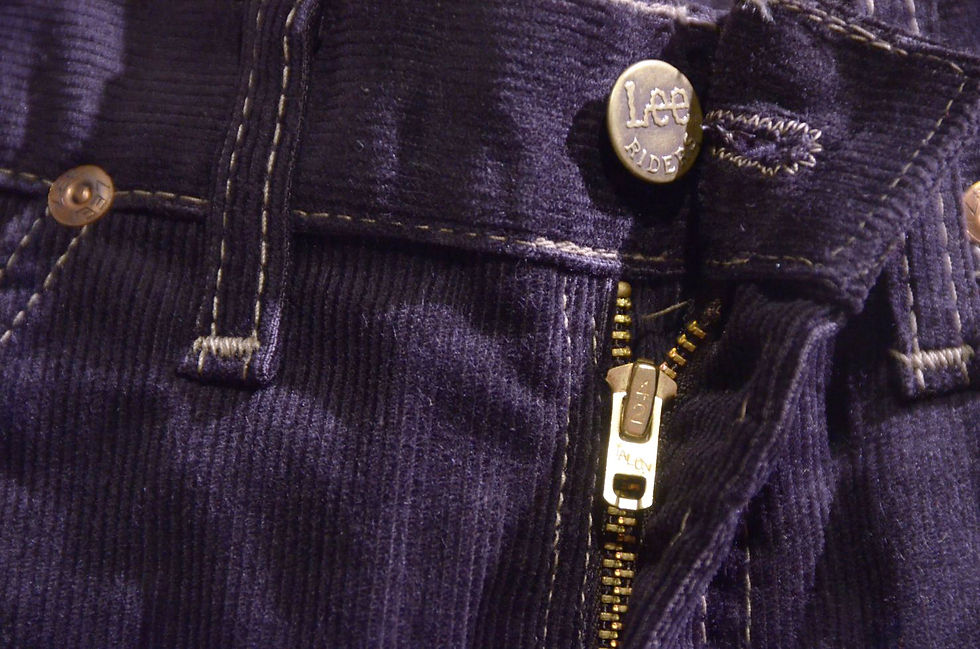 サムネイル： DEADSTCOK 70s Vintage LEE Corduroy Pants 241 BRW Made in USA リー コーデュロイ パンツ
