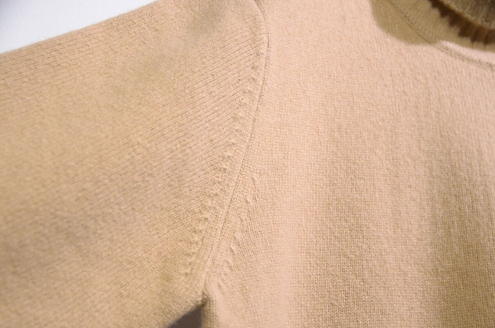 サムネイル： MOONCASTLE CASHMERE SILK WOOL TURTLENECK CML ムーンキャッスル カシミア シルク ウール タートルネックニット