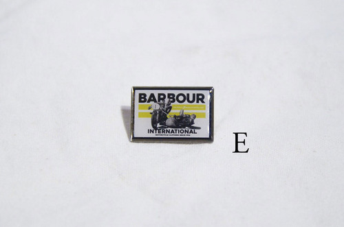 ※1980年代 Barbour vintageピンバッジ 1980s Barbour バブアー ビッグピンバッジ