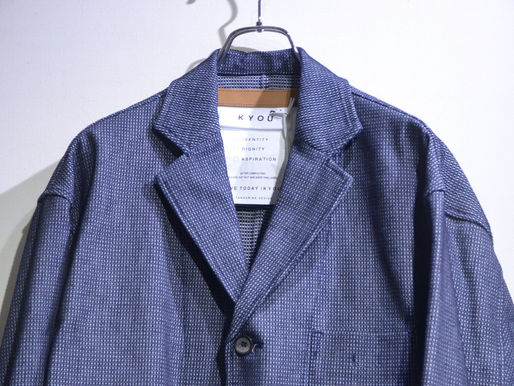 KYOU 25SS 2nd Delivery "DEPARTMENT" Dobby Denim Work Setupドビーデニム ワークジャケット & トラウザーズ セットアップ