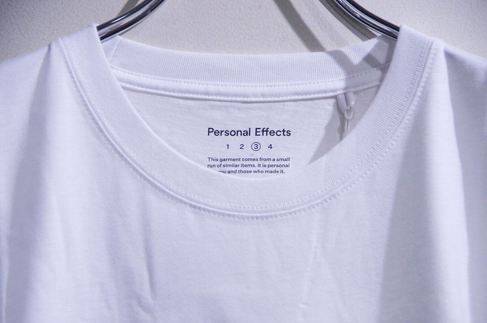 サムネイル： Personal Effect Graphic Print Tee Potter Saucer パーソナルエフェクト プリント Tシャツ 皿・陶器