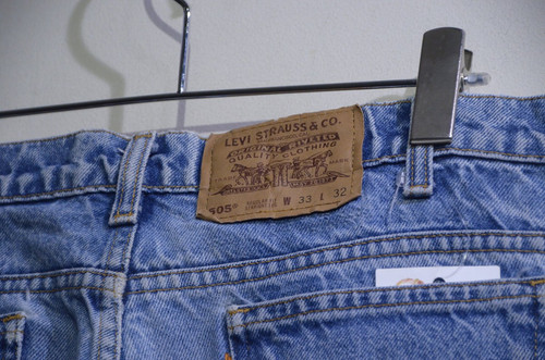 80s 90s ヴィンテージ リーバイス505 ダメージ有り 雰囲気バツグン Used Vintage Levi's 505 Denim Pants Made in Mexico