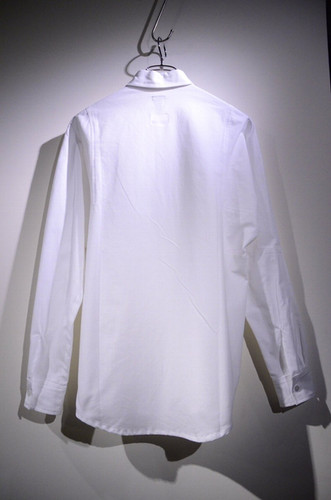 HAik w/ CrossCut White Shirts ハイク デザインシャツ