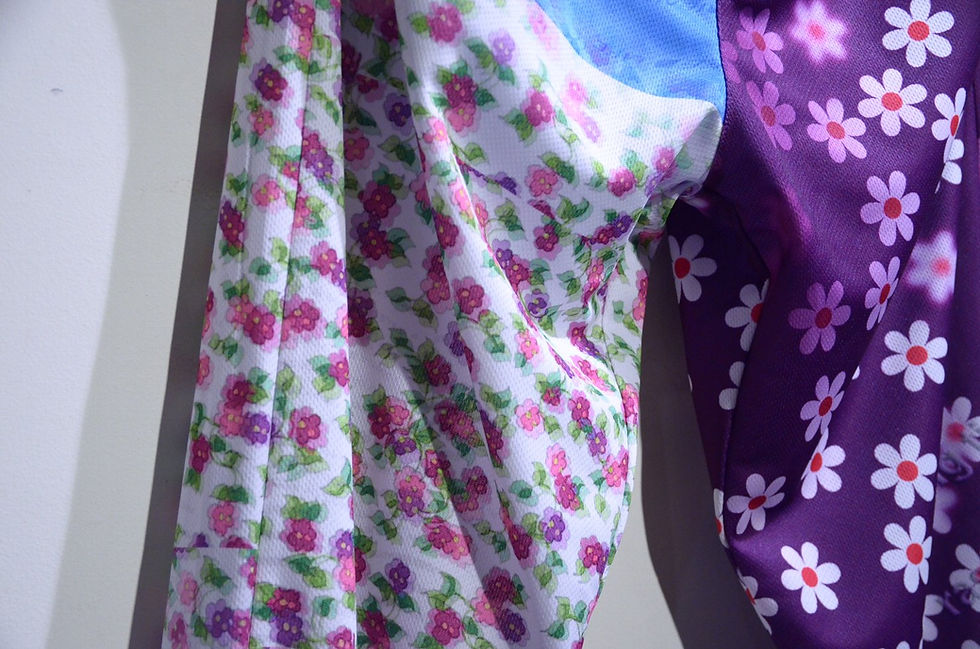 サムネイル： HAiK w/ Poly Spring Print Easy Pants Made in lithuania ハイクウィズアス プリント イージーパンツ