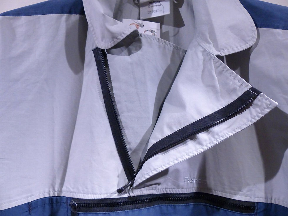 サムネイル： 80 - 90s Vintage Rohan Blue Grey Movi Smock Jacket Made in England ヴィンテージ ロハン