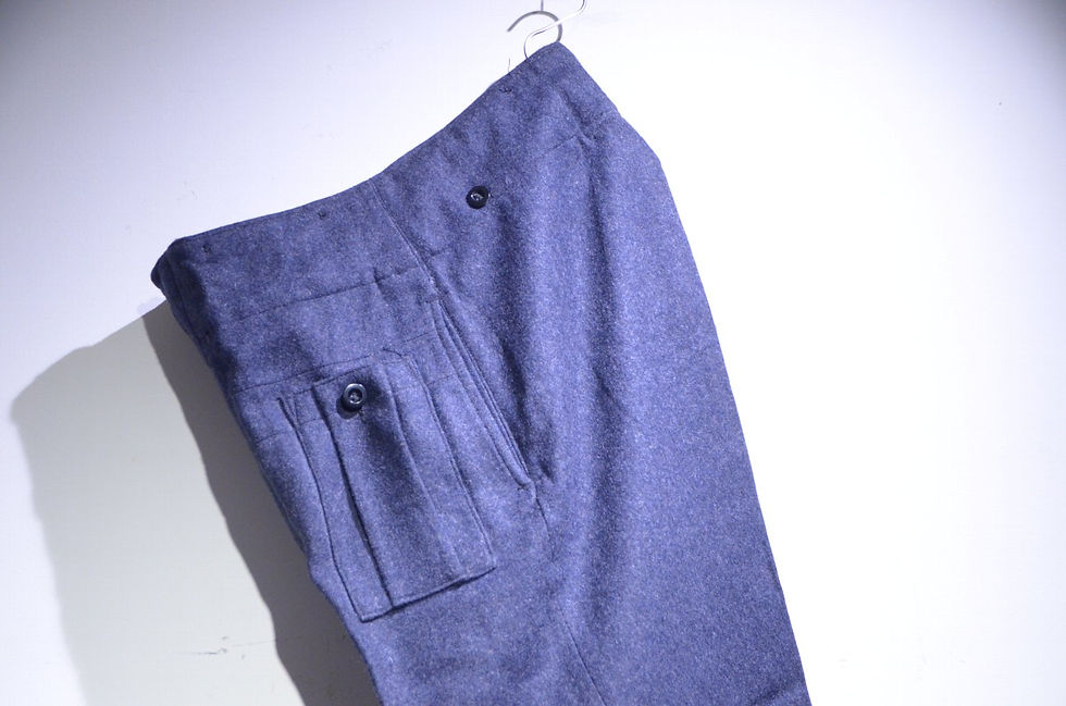 サムネイル： DEADSTOCK 1943s RAF War Service Dress Trousers Size 00 イギリス空軍 ワーサービスドレス トラウザース