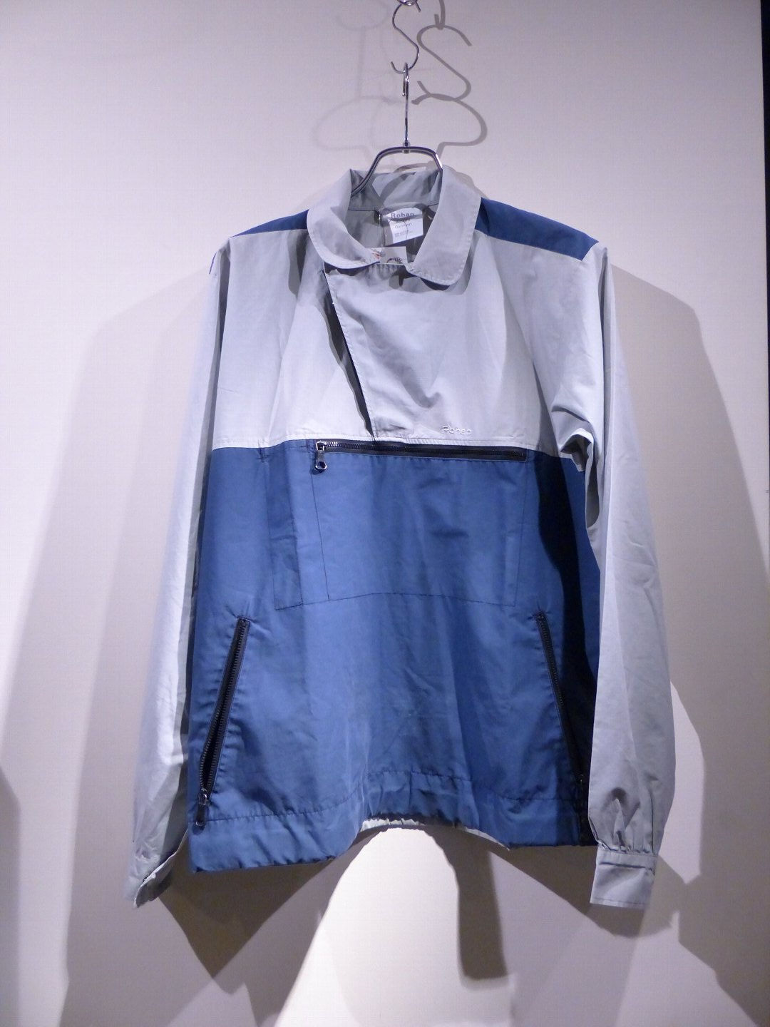 80 - 90s Vintage Rohan Blue Grey Movi Smock Jacket Made in England ヴィンテージ ロハン