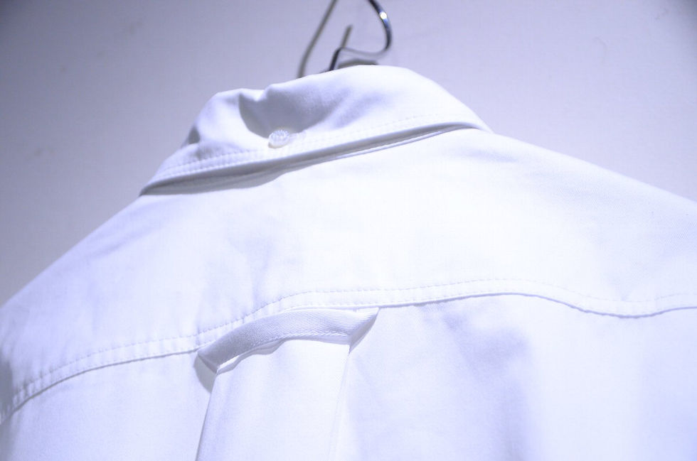 サムネイル： HAAR SCOTLAND Button Down White Shirt Made in Scotland ハースコットランド ボタンダウン B.D. シャツ