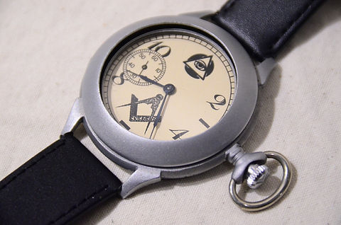 マニーメイゾン腕時計激安!!値下げ中!! Vintage MOLNIJA Masonic wrist watch Made in USSR フリーメイソン
