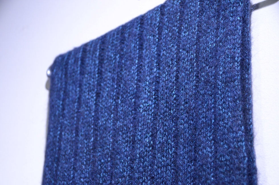 サムネイル： John Smedley Storm Alpaca Viscose Muffler Made in UK ジョンスメドレー アルパカ ウール ストール マフラー
