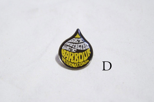 00s BARBOUR Pin Badge Novelty Variation Collection バブアー