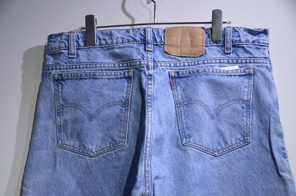 サムネイル： Used 80 ~ 90’s Levi's Wide Tapered Denim 550 Made in BRAZIL リーバイス テーパード デニム