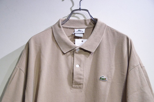 美品 LACOSTE Vintage 鹿の子 ポロ MADE IN FRANCE Vintage LACOSTE KANOKO POLO SHIRTS Made France フランス