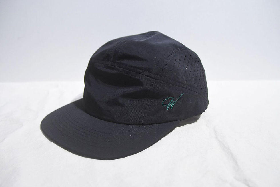 サムネイル： Whitehill Mercantile Nylon Cedar Cap Made in Scotland BLK ホワイトヒル ナイロン ワークキャップ