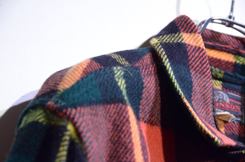 Used 70 - 80s Johnson Woolen mills Wool Jacket Made in USA
