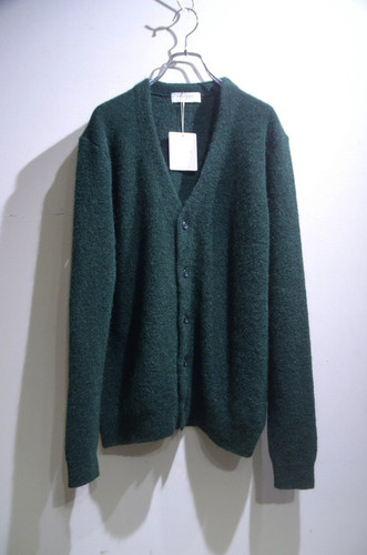 MOONCASTLE ダークブラウン モヘアカーディガン MOONCASTLE ダーク