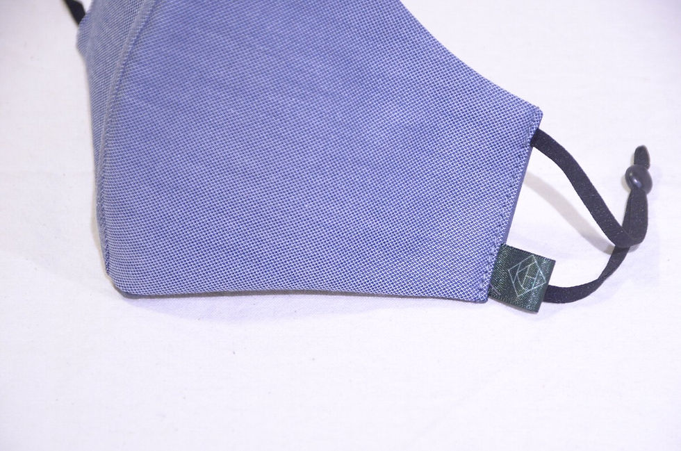 サムネイル： Karen Henriksen Face MasK Cotton D Handmade in England カレンヘンリクセン フェイスマスク