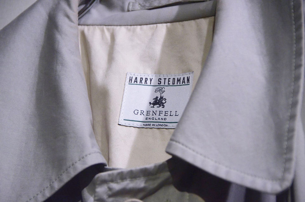サムネイル： Used GRENFELL HARRY STEDMAN Ventile Half Coat Made in UK  グレンフェル ベンタイル コート