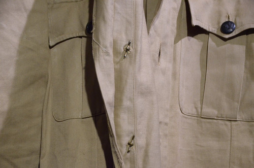 1940s Vintage RAF Officers Khaki Drill Bush Jacket イギリス