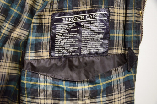 80s Barbour　2crest フード ターコイズ 80s Barbour 2crest フード ターコイズ ネイビー - メルカリ