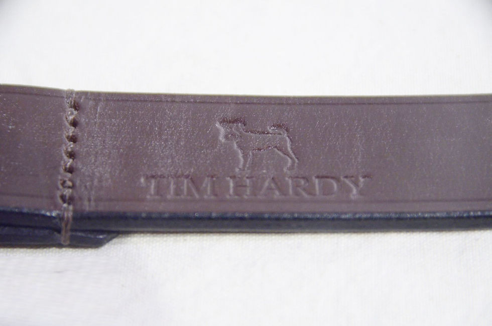 サムネイル： Tim Hardy Bridle Leather Quick Release Buckle Belt DBR ティムハーディ クイックリリースベルト
