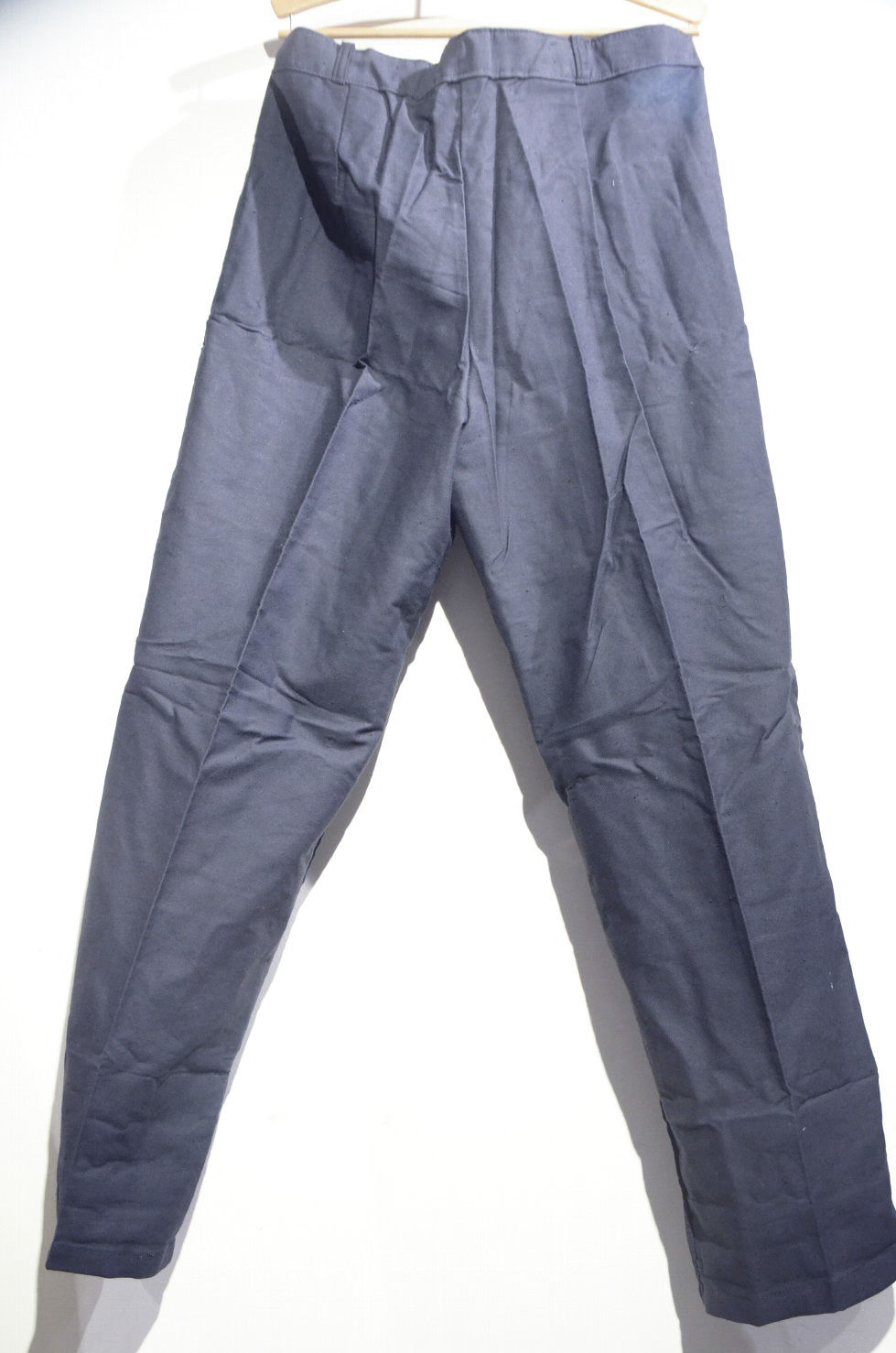 サムネイル： DEADSTOCK USSR ARMY Cotton Twill Work Setup Jacket Trousers BLK ソ連軍 ワークセットアップ