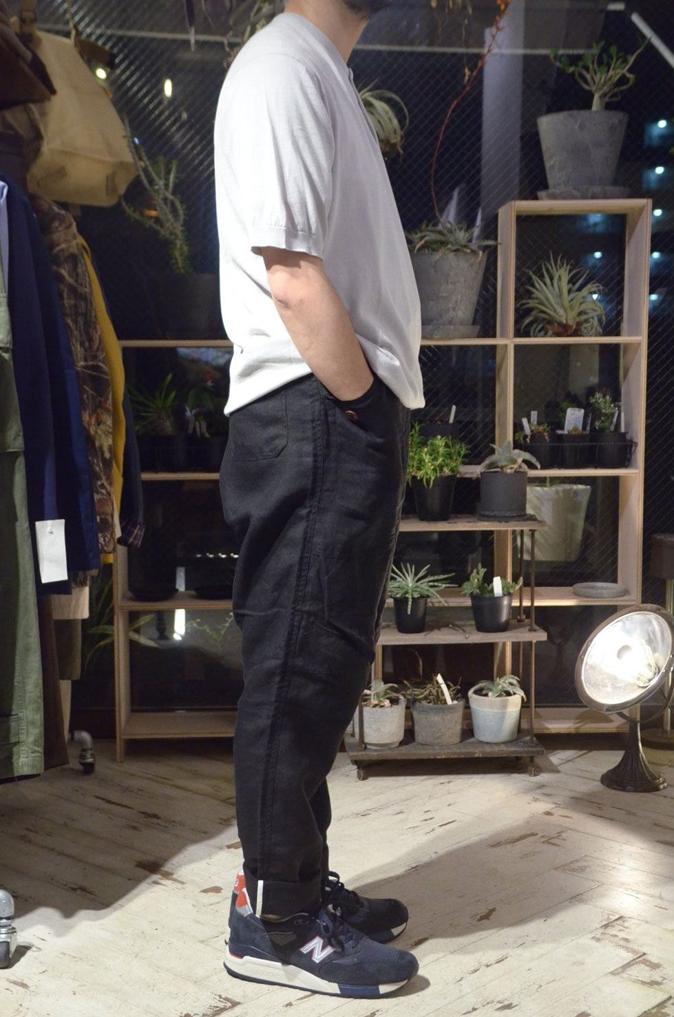 サムネイル： John Smedley SeaIsland Cotton Henly neck Tee Made in UK ジョンスメドレー シーアイランドコットンＴシャツ