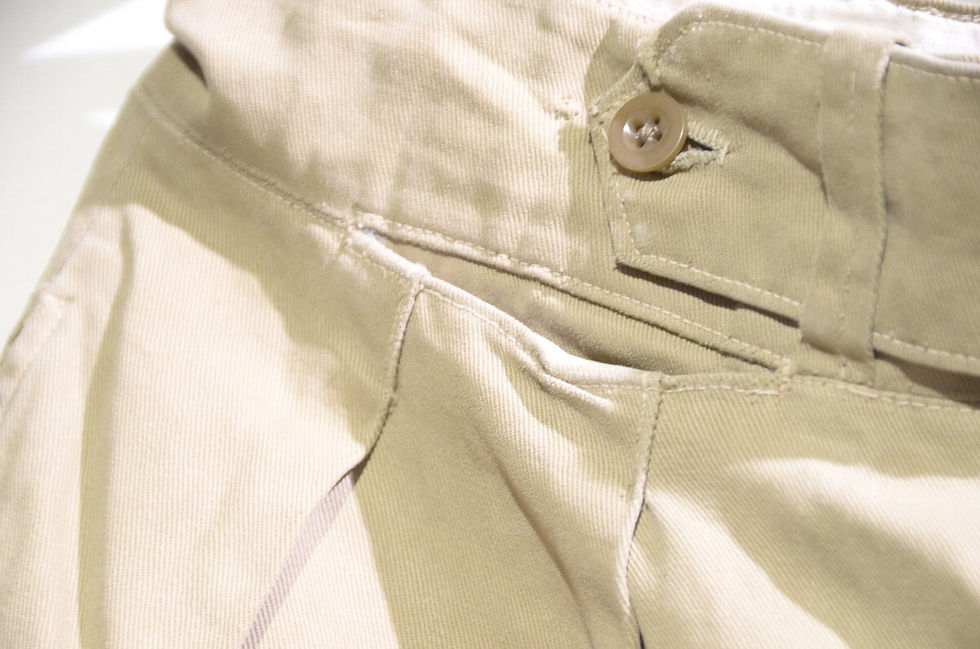 サムネイル： Vintage 1940s British Army Khaki Drill Shorts H Local made イギリス軍 カーキドリル ショーツ