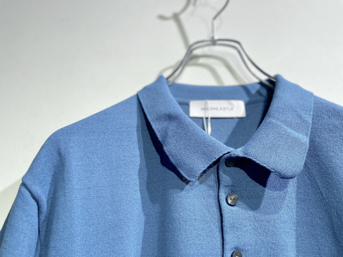 MOONCASTLE ICE COTTON KNIT POLO ムーンキャッスル ニットポロ
