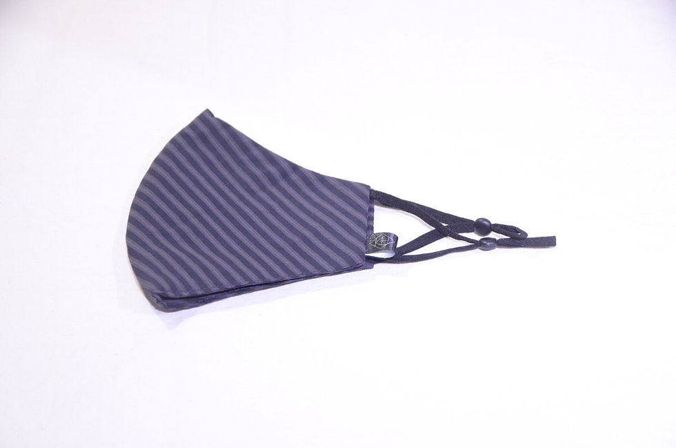 サムネイル： Karen Henriksen Face MasK Cotton D Handmade in England カレンヘンリクセン フェイスマスク
