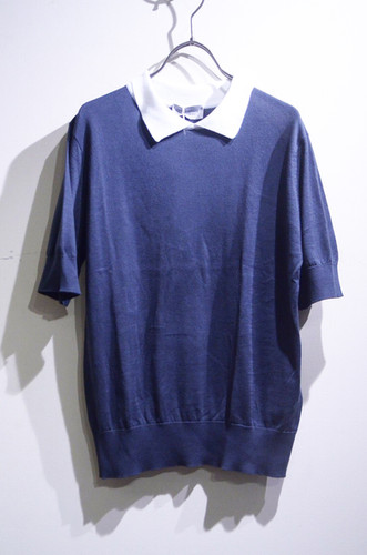 JOHN SMEDLEY 英国製 シーアイランドコットン ニット ポロシャツ JOHN SMEDLEY（ジョンスメドレー） ポロ プルオーバー ニット