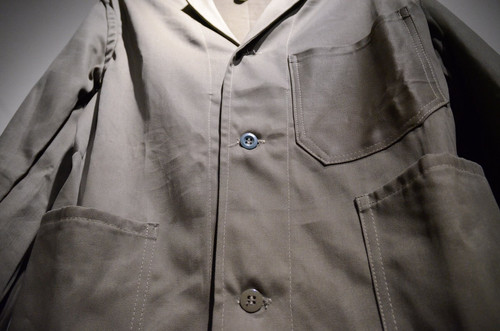 50s - 60s Vintage French Work Jacket Dead Stock フレンチワーク