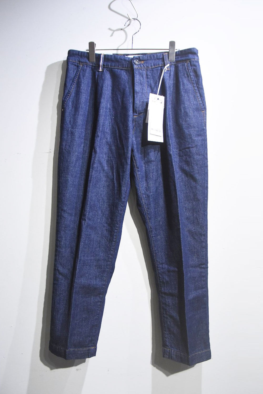 OFFICINA36 Light Weight Denim Trousers Made in Italy オフィチーナ36 デニム スラックス トラウザーズ
