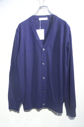 MOONCASTLE ICE COTTON CARDIGAN ネイビー Lサイズ ICE COTTON CARDIGAN