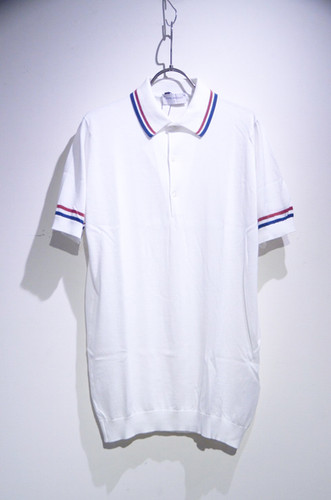 【JOHN SMEDLEY】シーアイランドコットン ポロシャツ L JOHN SMEDLEY（ジョンスメドレー） ポロシャツ メンズ レディース