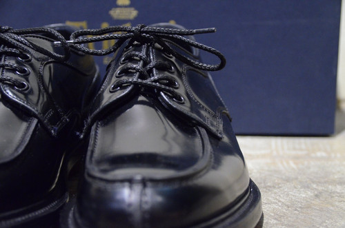 Tricker's REX Black BookBinder leather shoes Made in UK