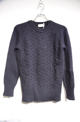 Jhon Smedley Imperial Kashmir Cable knit Made in UK ジョン