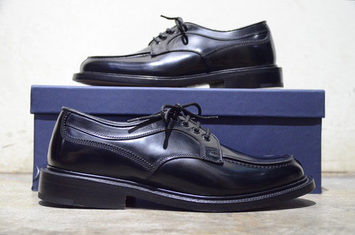 Tricker's REX Black BookBinder leather shoes Made in UK