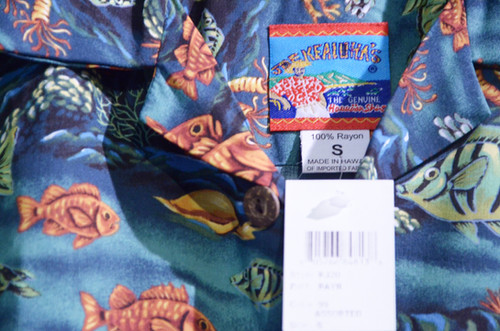 【Reyn Spooner × JOE KEALOHA’S 】アロハシャツM Vtg DEADSTOCK Reyn Spooner Joe Kealoha Hawaiian Shirt Made